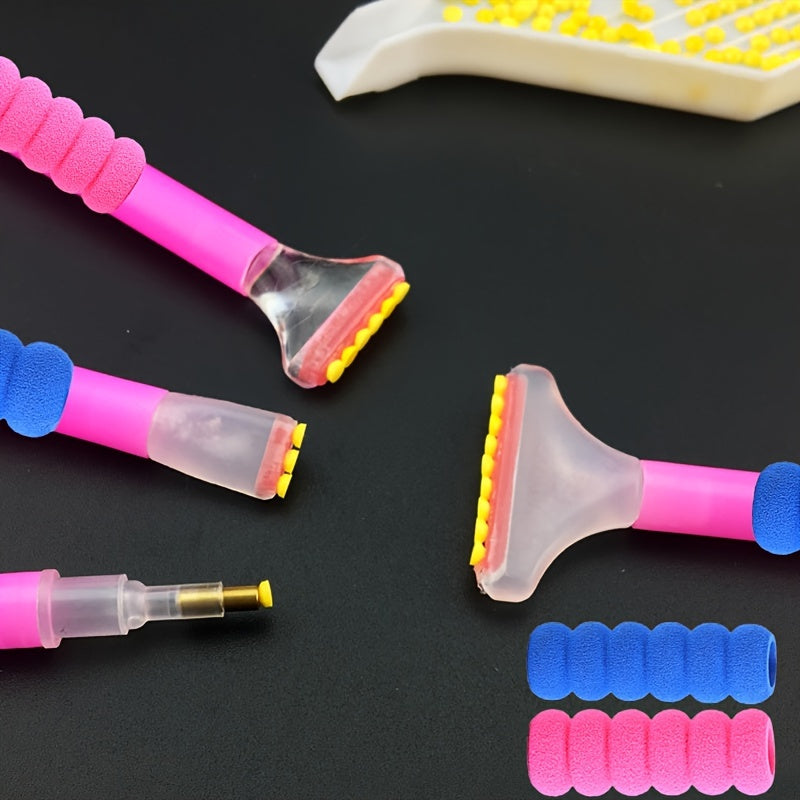 3pcs Diamond Paint Film Pen Set DIY Quick Paste Correction