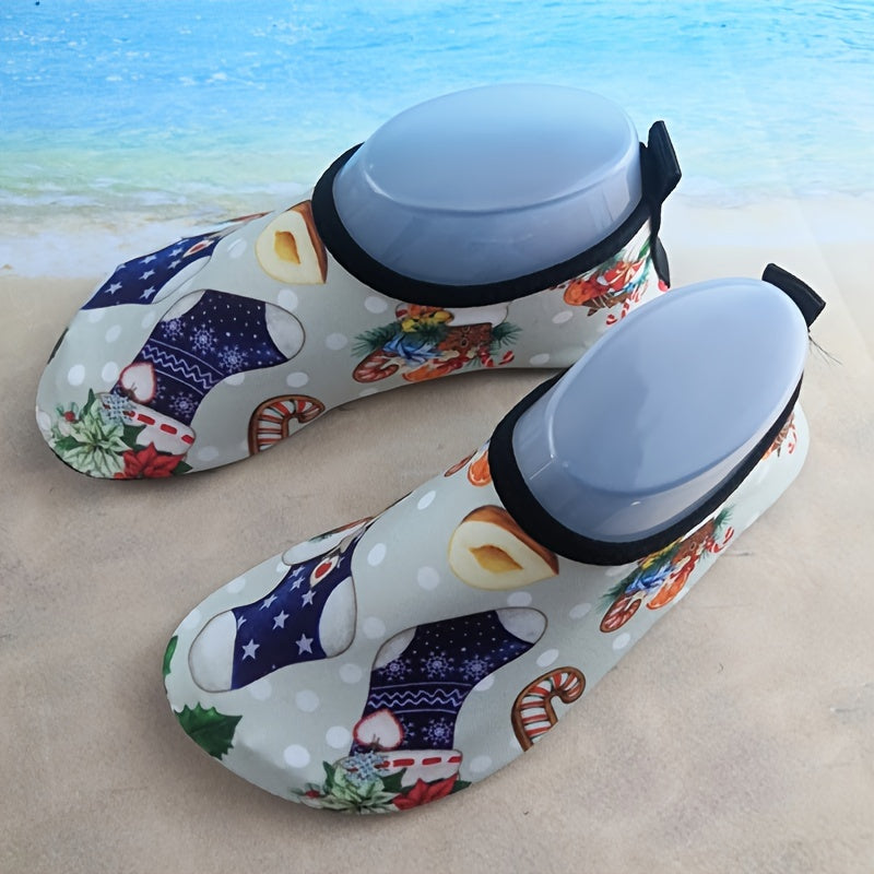 Boy's Quick Dry Water Socks Non Slip For Beach Pool Activities