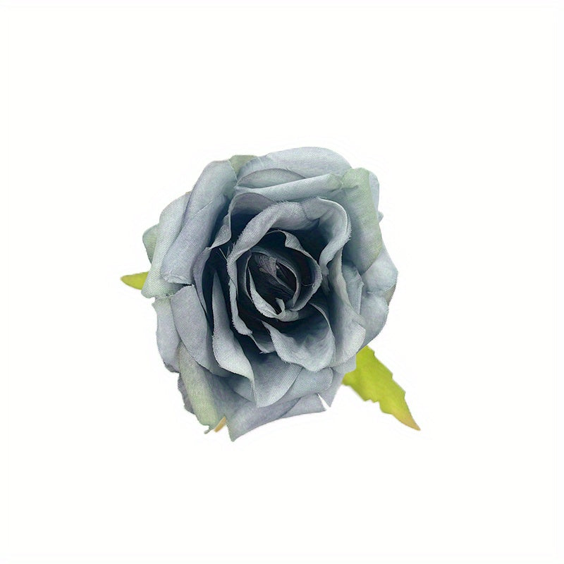 Rose Flower Hair Clip Non slip Duck Billed Clip