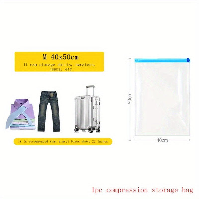 Travel Compression Bag - Space Saver Roll Up Pouch