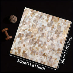 Seamless Natural Shell Mosaic Ceramic Tile for Furniture Decoration