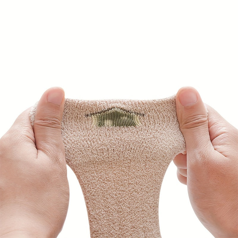 Baby Boy's Non-slip Winter Plush Sleep Socks