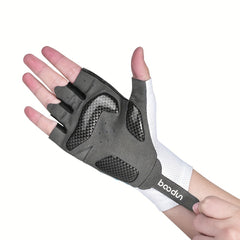 1pair Cycling Riding Gloves Outdoor Sports Half Finger Gloves