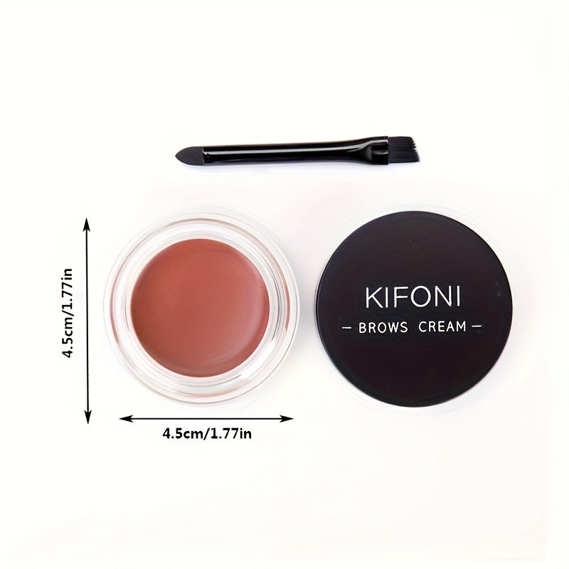 Long Lasting Eyebrow Cream Enhancer Waterproof Gel Makeup Brown Liquid Tint