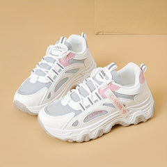 Women's Chunky Dad Shoes Lace-up Breathable Sneakers