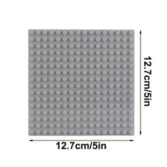 10pcs 5x5 Base Plates for Building Blocks, Compatible with All Brands