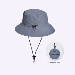 Summer Waterproof Sunscreen Fisherman Hat For Men And Women