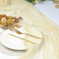 Bohemian Rustic Purple Table Runner for Weddings Bridal Decor