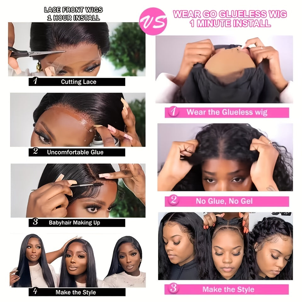 Kinky Curly Bob Wig 180 Density Human Hair Lace Front Wig