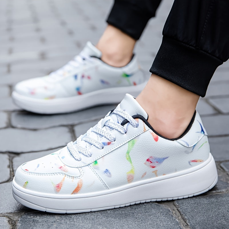 DIY Men's Low Cut Custom Lace Up Skate Sneakers