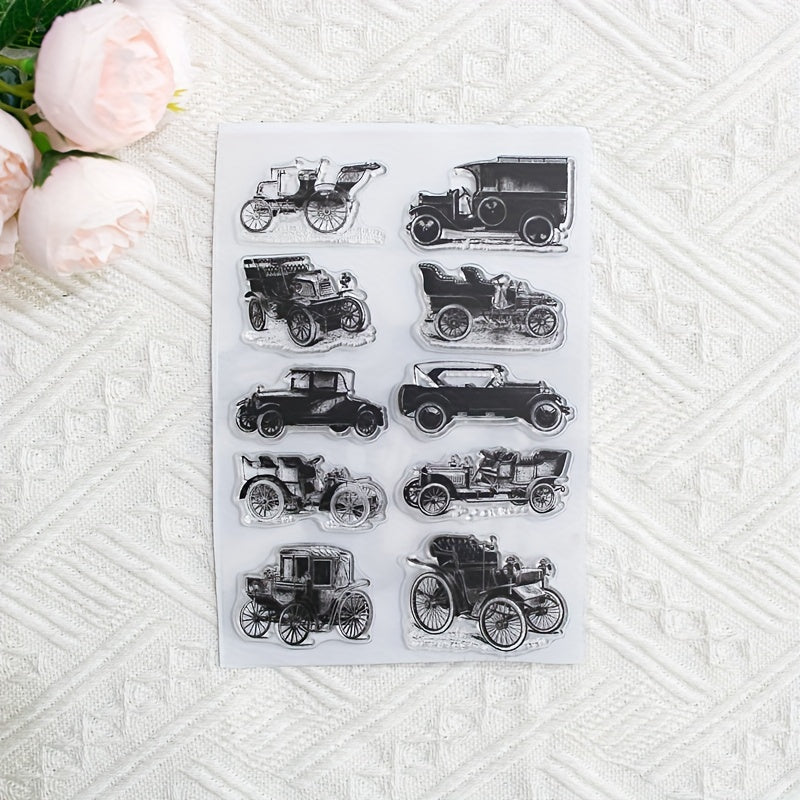 Car DIY Cartoon Stamp Decor