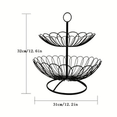 Double Layer Candy Basket for Snack Storage and Party Decorations