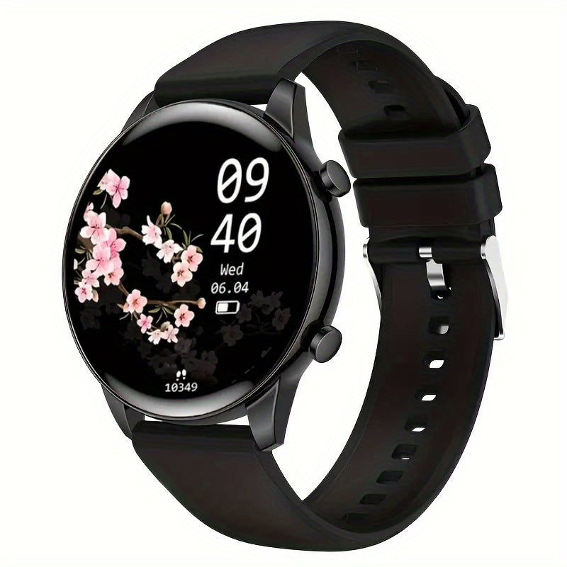 KDKP 3 Touchscreen Smartwatch for Android & iOS TPU Strap Aluminum Case