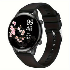 KDKP 3 Touchscreen Smartwatch for Android & iOS TPU Strap Aluminum Case