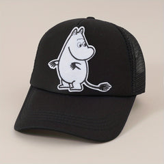 Mesh Breathable Peaked Cap Hip Hop Hat Sun Protection High Top