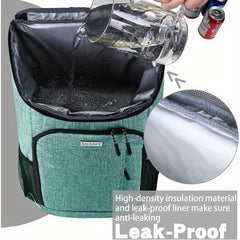 BAGLHER Cooler Backpack Leak Proof 30 Cans Insulated Soft 25L Lunch Box Bag