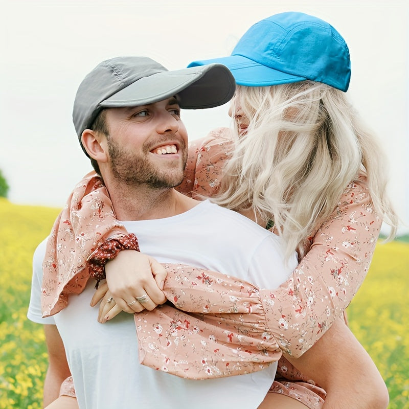 Waterproof Baseball Cap Snapback Hat Adjustable Summer Sun Hat