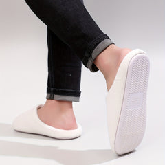 Men's Memory Foam House Slippers with Soft Sole