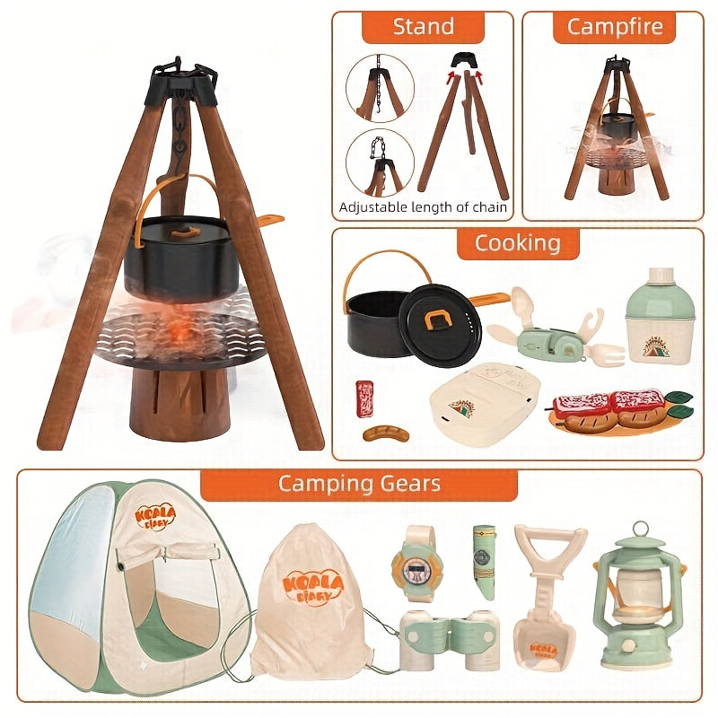 Outdoor Explorer Kit Bug Catcher Pop Up Tent Kids Camping Gear