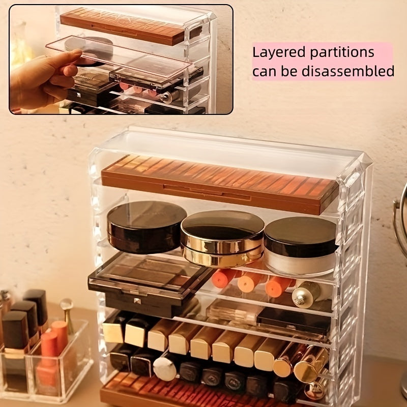 Clear Cosmetic Storage Organizer - Organize Your Beauty Routine