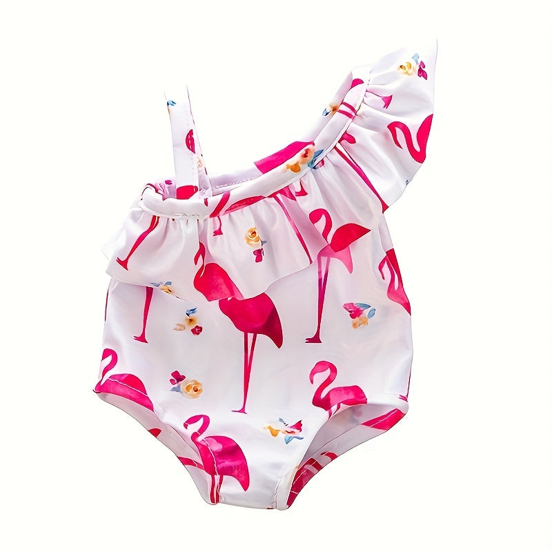 Flamingo Swimsuit for 18" Youngsters Dolls Bikini Outfit Multiple Colors