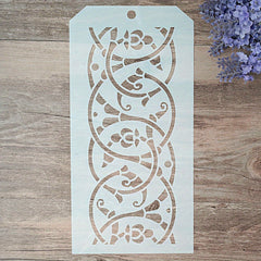 Seamless Stencil for Scrapbooking Paper Card Making Craft