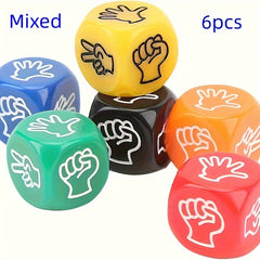 2pcs Finger Guessing Game Dice for Men Women