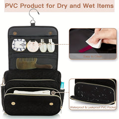 Women's Travel Toiletry Bag Makeup Organizer Waterproof Dopp Kit