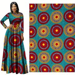 African Printed Fabric DIY Patchwork Cloth Sewing Supplies