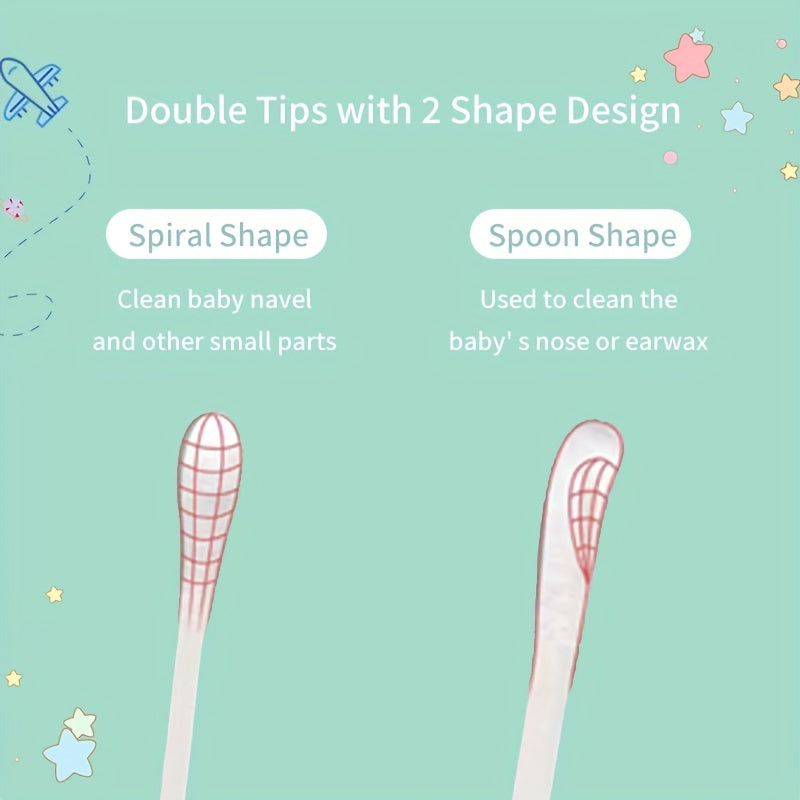 Baby Double Headed Cotton Swab 200pcs Box