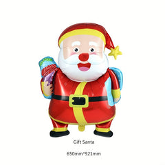 Christmas Cartoon Foil Balloon Decoration Set