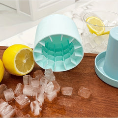 Easy Release Round 3D Ice Cubes Maker Silicone Mold