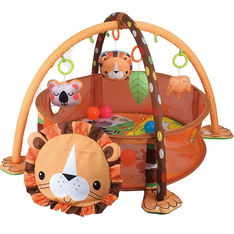 Baby Exercise Fitness Rack Diaper proof Game Mat Early Education Toy Rack