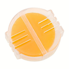 2pcs Embroidery Thread Wax Yellow Cross Stitch Water Soluble Wool Beeswax