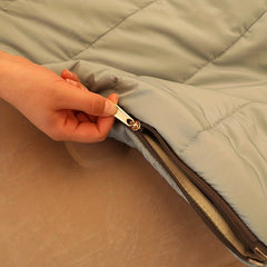 Outdoor Fleece Sleeping Bag Warm Ultralight Portable for Camping