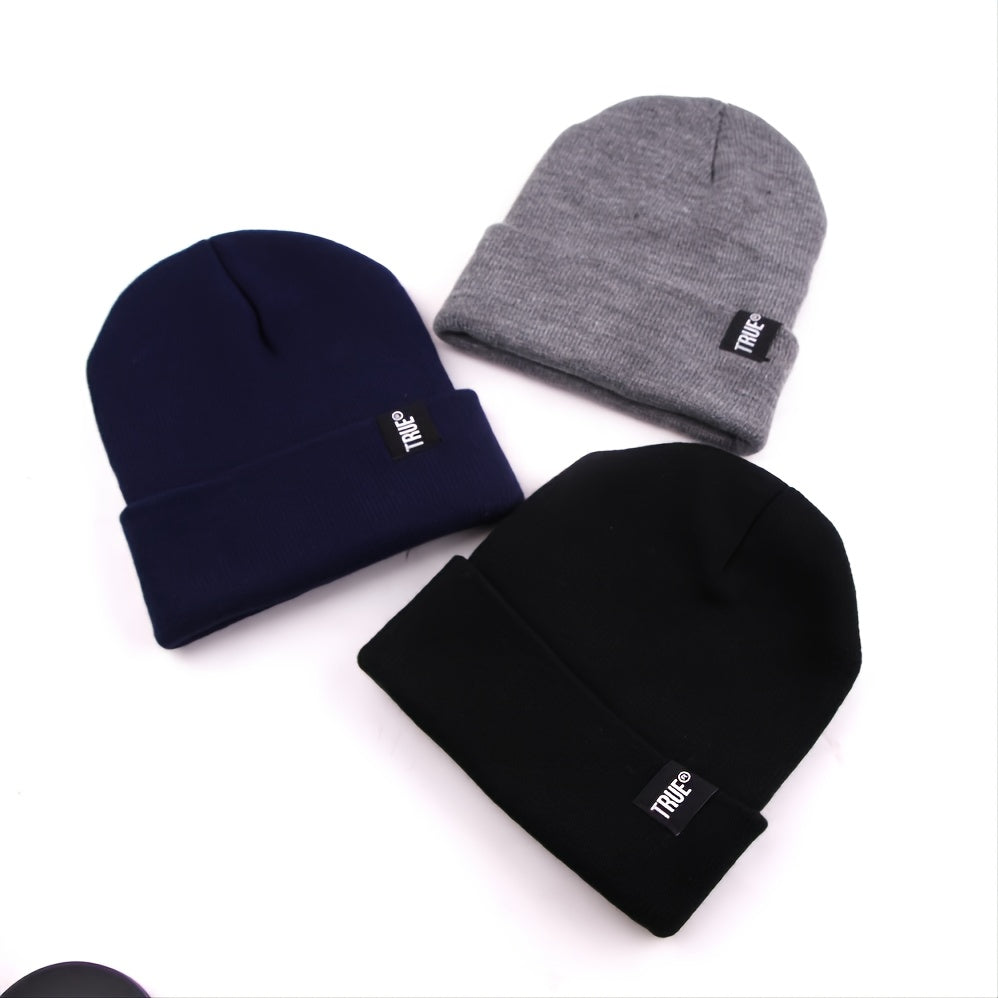 Toddler Beanie Hats Winter Wool Warm Knitted Hats