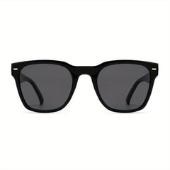 OUWEN Square Polarized Sunglasses Retro Men Sun Glasses UV400