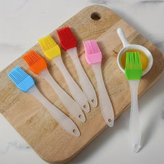 6pcs Silicone BBQ Baking Food Brush High Temp Resistant