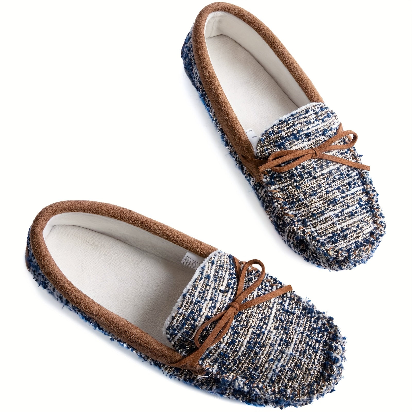 Women's Bowknot Flat Slippers Soft Comfort Shoes