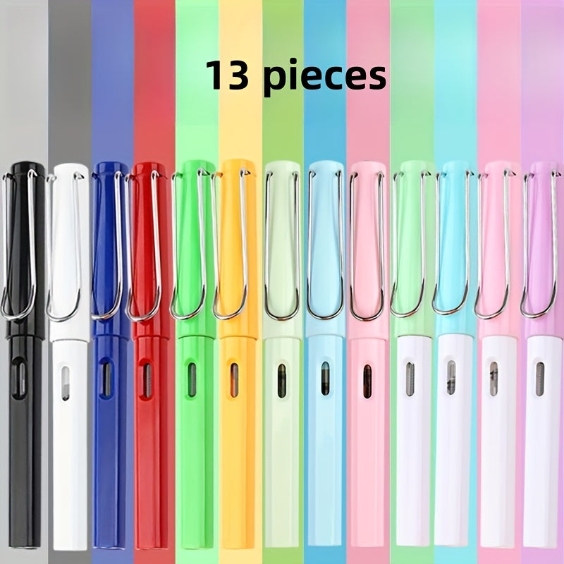 18-Pc Calligraphy Set for Adults, Beginners Gift, Ink Bag, Retro Replacement