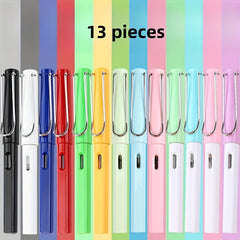 18-Pc Calligraphy Set for Adults, Beginners Gift, Ink Bag, Retro Replacement