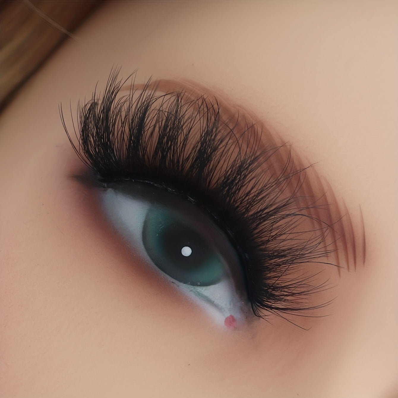 7 Pairs Fluffy Cluster Like False Eyelashes 19mm Thick Curling Makeup