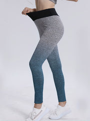 High Waist Gradient Fitness Leggings
