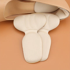 Memory Foam Half Size Heel Cushion for Shoes with Anti-wear