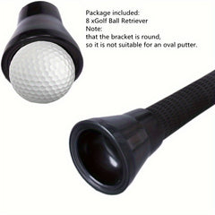 8pcs Outdoor Golf Suction Cup Picking Tool Set