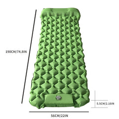 TPU Foot Stepping Inflatable Mat for Camping
