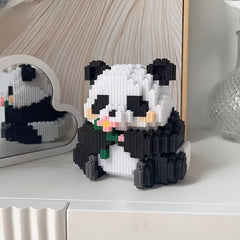 4700pcs Panda Building Blocks Thanksgiving Graduation Valentine'S