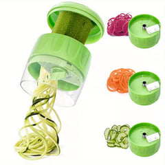 1pc Reusable Vegetable Spiralizer - Shred, Grate, Slice Veggies and Fruits