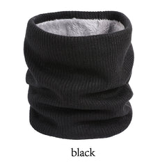 Men's Double Layer Velvet Thickened Winter Scarf