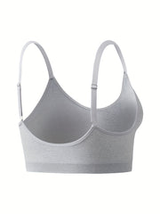 Plus Size Seamless High Stretch Wirefree Bra